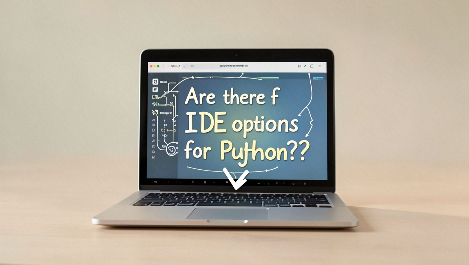 Diagram showing free IDE options for Python development in 2026.