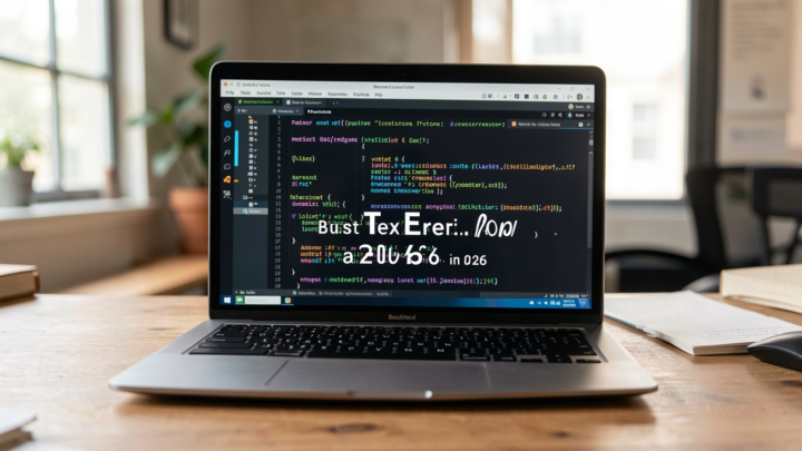 A collection of modern text editors displayed on various devices in a stylish workspace.
