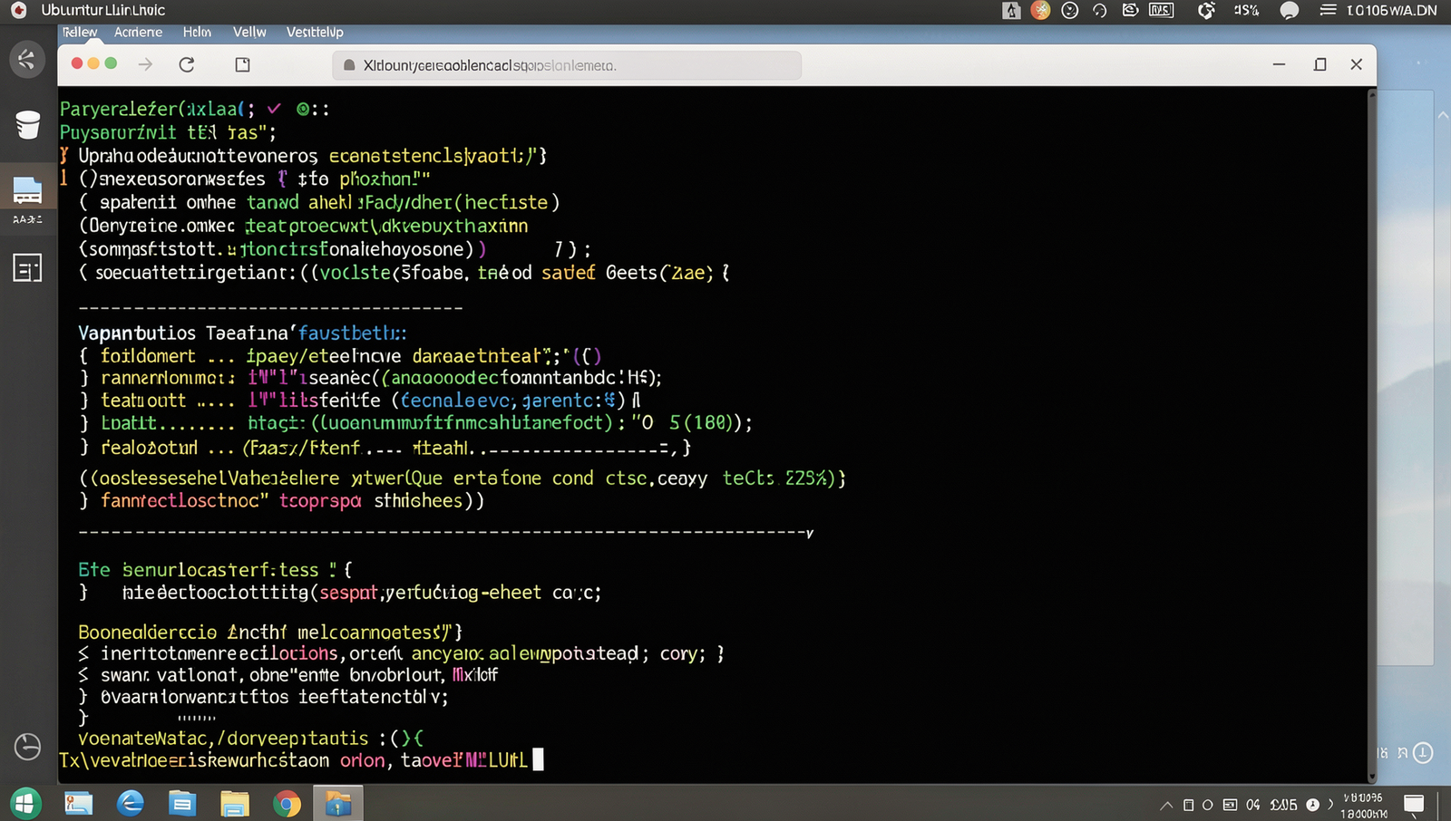 Photorealistic PowerShell command line interface displaying basic commands.