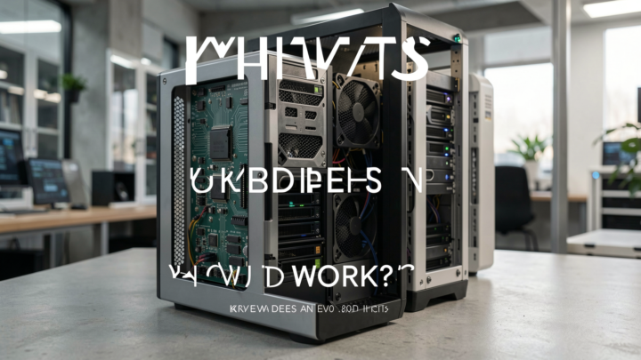 Professional editorial image depicting Kubernetes technology in a real-world setting.