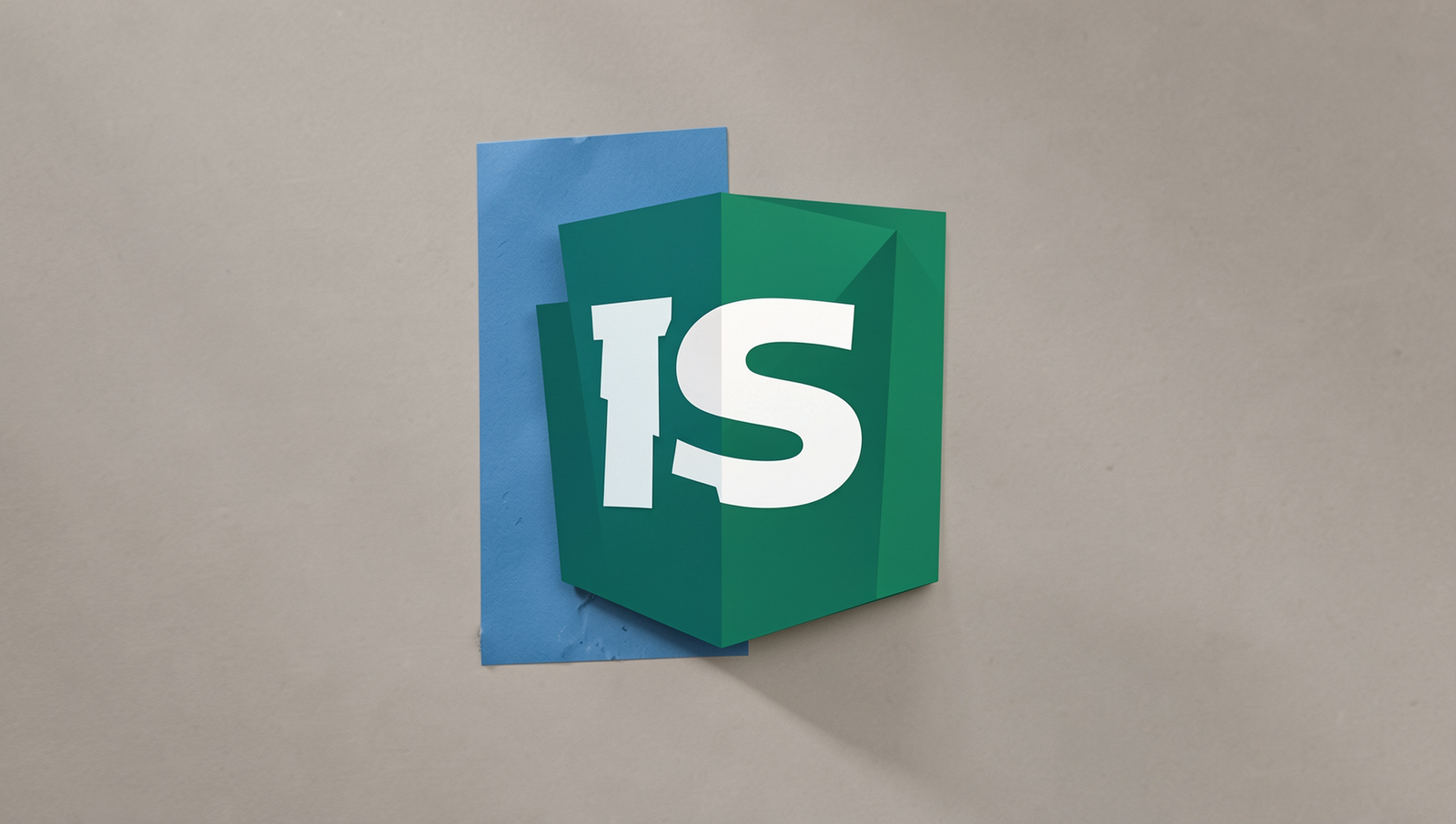 Visual representation of TypeScript logo integrated with JavaScript symbols.